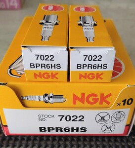 NGK Sparkplug　2本set　BPR6HS bpr6hs