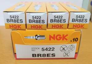 NGK Sparkplug　4本set　BR8ES br8es