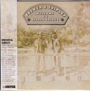 【新品CD】 Brewer and Shipley / Welcome To Riddle Bridge