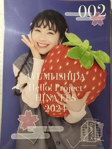 石田亜佑美 モーニング娘。'24 ひなフェス2024 コレクションピンナップポスター ピンポス