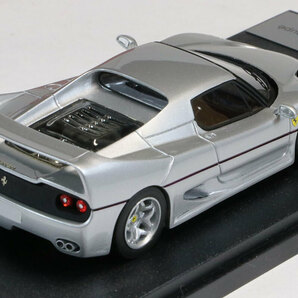 BBR78 BBR 1/43 フェラーリ F50 クーペ シルバー タバコ臭 (MRコレクション ルックスマート 京商 イクソ マテル)の画像4