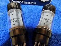 未使用 Electro-Harmonix 6L6GC 2本Set 真空管 エレクトロハーモニクス_画像5