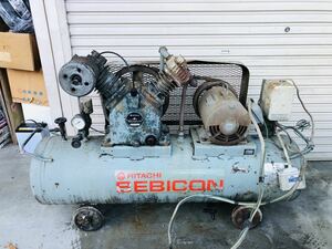  Hitachi made air compressor be Vicon 3.7P-9.5T 50Hz operation goods reciprocating engine compressor BEBICON