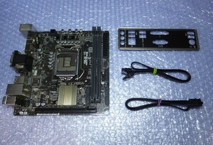 ASUS H110I-PLUS D3/MS Mini-ITX intel H110 LGA1151 第6世代 CPU対応