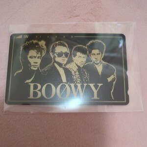 BOOWY テレカ