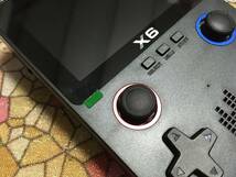 中華製携帯ゲーム機　レトロ　ポータブルビデオゲームコンソール　2023　x6　3.5インチips　ブラック　エミュレータ（動作確認済）送料込み_画像5