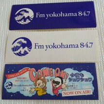 FMヨコハマ Fm yokohama ステッカー FM横浜 セット_画像1