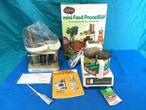 サンビーム ミニフードプロセッサ FP700 Sunbeam Food Processor 昭和 レトロ _画像1