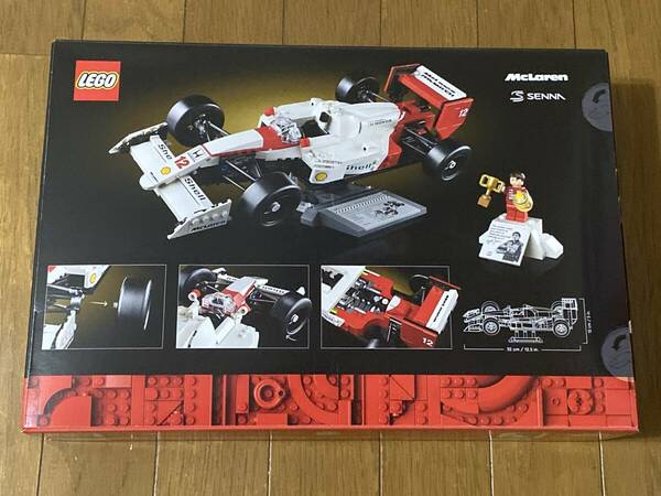 レゴ LEGO アイコン★McLaren HONDA マクラーレン ホンダ MP4/4・アイルトン セナ★新品 未使用 未開封 ゆうパック匿名対応 送料無料