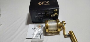 美品中古品 DAIWA ダイワ シーライン LD60 2 SP (化粧箱付)の出品です。付属は化粧箱、その他(金具、工具)