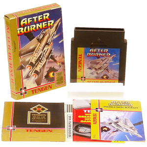 ( 動作確認済 ) 箱説付 北米版 NES ファミコン アフターバーナー AFTER BURNER TENGEN SEGA FC テンゲン セガ 現状品 ジャンク扱い