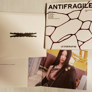 ル セラフィム 2nd Mini Album 「ANTIFRAGILE」 (COMPACT Ver.) ウンチェ RUBY Eunchae Ver.の画像2