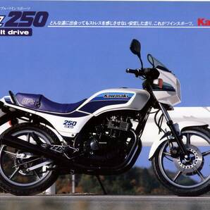 カタログ KAWASAKI GPZ250 EX250C 国内仕様 送料無料の画像1