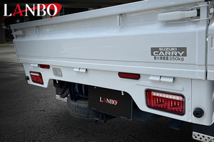 [LANBOlLED tail lamp l sequential ]DA16T Carry | super Carry coupler on design clear / red fibre LTL-CARRY-SD