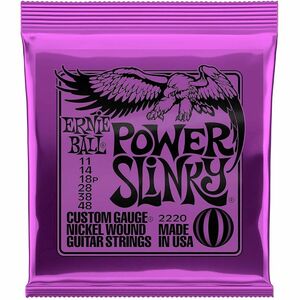 ERNIE BALL アーニーボール 2220[11-48] POWER SLINKY パワースリンキー エレキギター弦