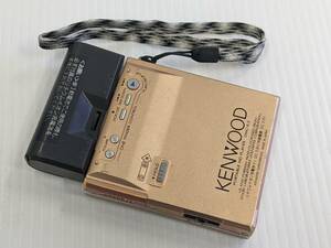 【動作不能】KENWOOD ポータブルMDプレーヤー DMC-K5 ケンウッド 音響機器 昭和レトロ（☆73）