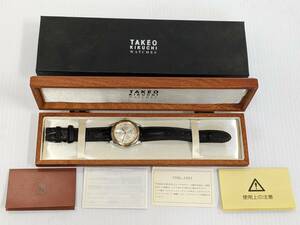 【箱説付き】タケオキクチ 腕時計 TAKEO KIKUCHI WATCHES（☆111）