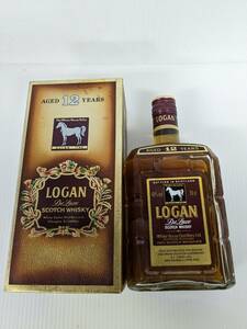 【未開栓・古酒】ローガン デラックス LOGAN De Luxe スコッチ ウイスキー 箱付 700ml 40度 （☆57）