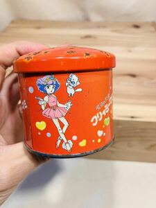 昭和レトロ当時物 魔法の天使 クリィミーマミ カバヤ キャンディー缶 ファンシー 女の子 かわいい 乙女 少女 アニメ メッセージカード付