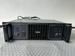 RAMSA 2Channel Power Amplifier WP-9220 ナショナル2チャンネルパワー・アンプ 現状中古品