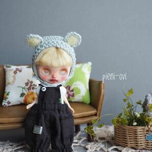 // pieni-ovi // Petite blythe outfit プチブライス アウトフィット デカパンサロペセットBの画像1