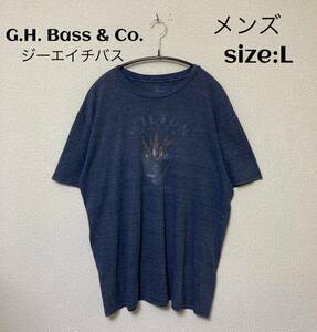 G.H. Bass & Co. ジーエイチバス Tシャツ USA輸入古着 L