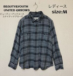 BEAUTY&YOUTH ユナイテッドアローズ チェックシャツ M