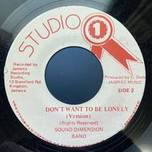 Horace Andy / Just To Want Be Lonely (Studio One 7inch) ホレス・アンディ_画像2