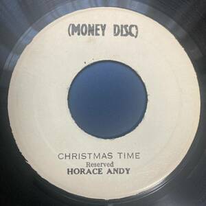 Horace Andy / Christmas Time ( Money Disc / Studio One 7inch ) 