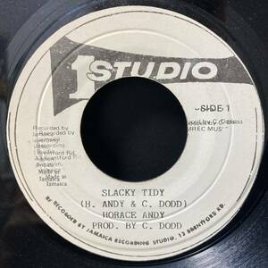 Horace Andy / Slacky Tidy (Studio One 7inch) ホレス・アンディ