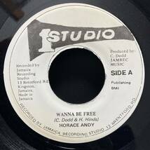 Horace Andy / Wanna Be Free (Studio One 7inch) ホレス・アンディ_画像1