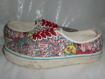 ★VANS×Where`s Waldo? AUTHENTIC `21製バンズ×ウォーリーを探せ！ オーセンティック 総柄_画像2