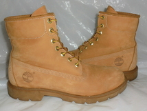 ★Timberland 6 inch BASIC BOOT ドミニカ製ティンバーランド 10066 6インチ ベーシックブーツ 8.5M キャメルブラウン_画像2