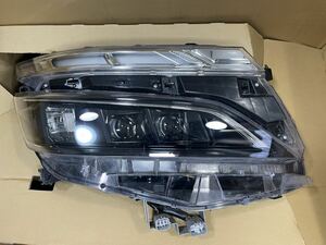 【レンズ美品】TOYOTA 純正　ヴォクシー　ZRR80 VOXY 80 後期 LED KOITO28-240 81170-28J10 右側 ヘッドライト 右 ヘッドランプ 打刻K