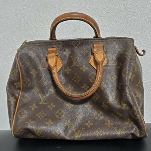 1円～LOUIS VUITTON ルイヴィトン スピーディ25 モノグラム ミニボストンバッグ ハンドバッグ 950