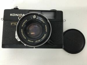 ●営KW737-60　KONICA コニカ C35 レンジファインダーフィルムカメラ HEXANON 38㎜ F1.8 フィルム コンパクトカメラ