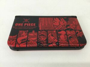 ●営HS135-60　任天堂 ニンテンドー 3DS LL SPR-001(JPN) 本体 ONE PIECE ルフィレッドver.