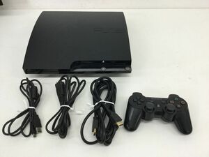 ●営AD737-100　SONY PlayStation3 CECH-2000A チャコールブラック 本体 コントローラ PS3 プレステ3