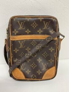 営AD744-60◆ LOUIS VUITTON ルイヴィトン ダヌーブ 【M45266】 モノグラム 斜め掛け ブラウン ショルダーバッグ 