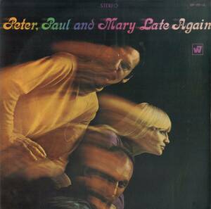 A00581333/LP/ピーター、ポール＆マリー (PP&M)「Late Again (1968年・BP-8512・フォーク)」