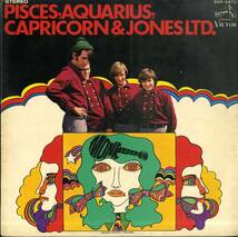 A00567863/LP/ザ・モンキーズ(THE MONKEES)「Pisces Aquarius Capricorn & Jones Ltd. スター・コレクター (1968年・SHP-5672・サイケデ_画像1