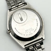 稼働品 SEIKO GRAND QUARTZ セイコー グランドクォーツ 4842-8110 デイト メンズ 腕時計 ヴィンテージ 白文字盤 SA0012_画像8