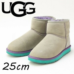 *UGG UGG 5854 CLASSIC MINI Classic Mini sheepskin mouton short boots gray 25cm