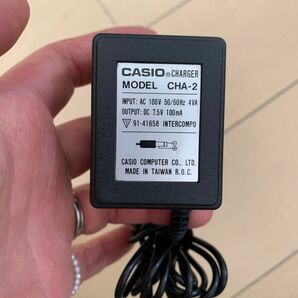 中古 CASIO CHA-2 ACアダプタ 100V 7.5V