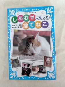 朝の読書に読んでました！中学年〜中学生向け！しあわせになった捨て猫 / 講談社/青い鳥文庫 / 猫