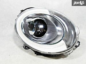 キレイ！破損なし MINI 純正 F55 F56 ミニクーパー 前期 LED ヘッドライト ヘッドランプ 左 左側 助手席 右ハン 90146152 63.11-7494879-02