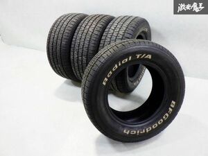 ●売り切り バリ山 BF Goodrich Radial T/A 245/60R15 100S タイヤ 4本 ホワイトレター 残量 約7.5mm アメ車等