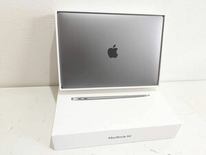 【美品】Apple MacBook Air Retinaディスプレイ 1100/13.3 MWTJ2J/A [スペースグレイ]