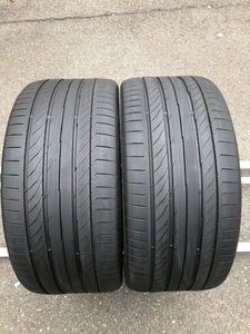 295/35R21【マセラティ承認】コンチネンタル コンチスポーツコンタクト5 CSC5 MGT 18年製 中古品2本セット レヴァンテ グレカーレ 等 YM