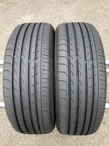 225/60R17【バリ山】ヨコハマ ブルーアース RV03 22年製 中古品2本セット アルファード ハリアー D5 エクストレイル フォレスター 等 YM